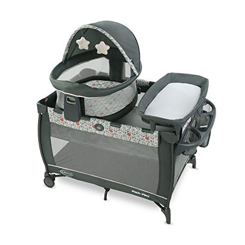 New Graco Pack 'n Play Travel Dome LX Playard with Portable Bassinet (Annie)