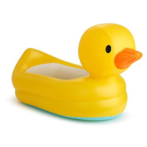 New Munchkin® Duck™ Inflatable Baby Bathtub with White Hot® Heat Alert