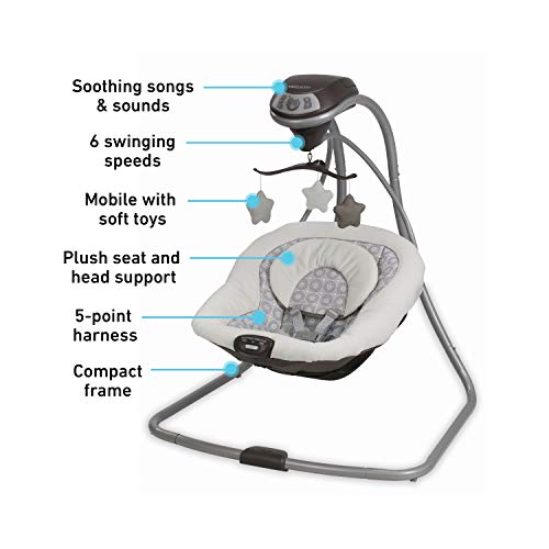 Graco Simple Sway Swing (Abbington)