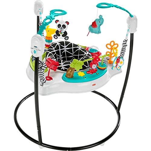 New Fisher-Price Baby Bouncer Animal Wonders Jumperoo Activity Center