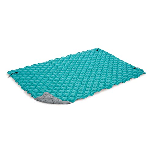 New Intex Giant Inflatable Floating Water Pool Lake Mat Platform Pad (Teal)