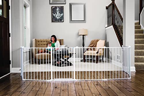New Regalo 192-Inch Super Wide Adjustable Baby Gate and Play Yard