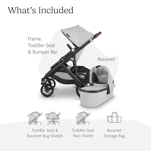 New UPPAbaby Vista V2 Stroller / Bassinet Alice (Dusty Pink)