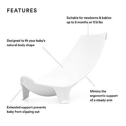 New Stokke Flexi Bath Newborn Support for Stokke Flexi Bath (White)