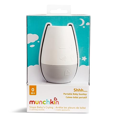 Munchkin® Shhh…™ Portable Baby Sleep Soother Noise Sound Machine (White)