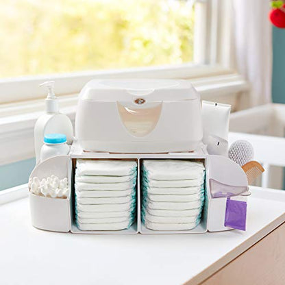 New Munchkin® Diaper Change Organizer (White)