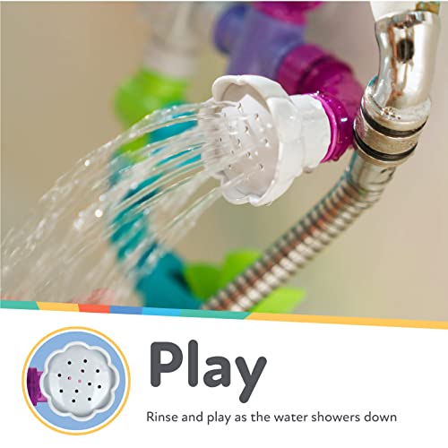 Nuby Wacky Waterworks Pipes Bath Toy with Interactive Features