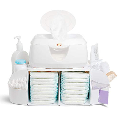 New Munchkin® Diaper Change Organizer (White)