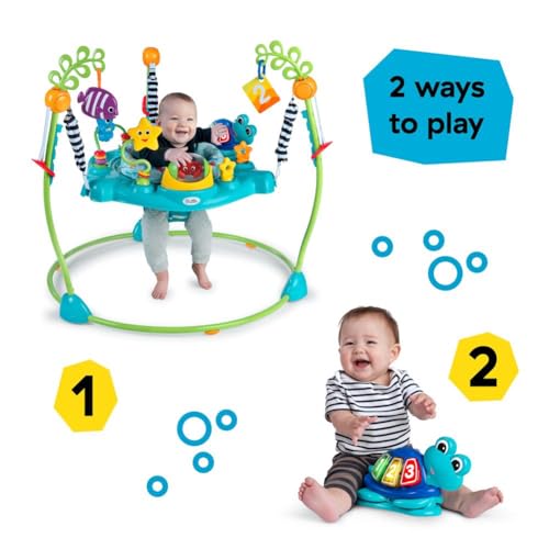 New Baby Einstein Ocean Explorers Curiosity Cove 2-in-1 Activity Jumper