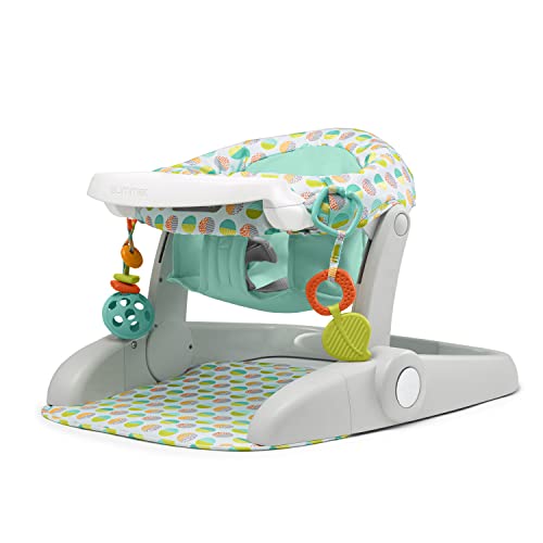 New Summer Infant Learn-to-Sit Stages 3-Position Floor Seat (Sweet-and-Sour Neutral)