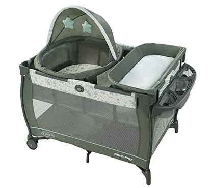 Graco Pack 'n Play Travel Dome Playard and Bassinet (Oskar)