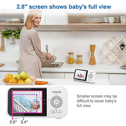 New VTech VM819 Video Baby Monitor with 19 Hour Battery Life