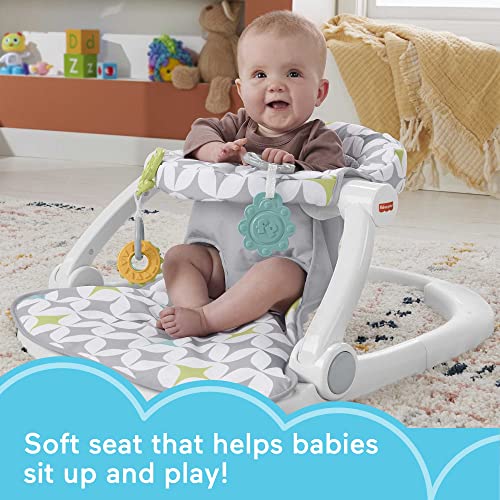 New Fisher-Price Baby Portable Chair Sit-Me-Up Floor Seat (Starlight Bursts)