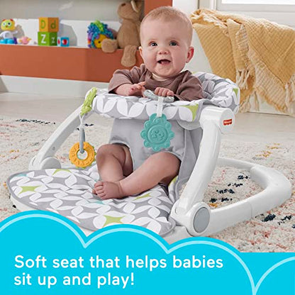 New Fisher-Price Baby Portable Chair Sit-Me-Up Floor Seat (Starlight Bursts)