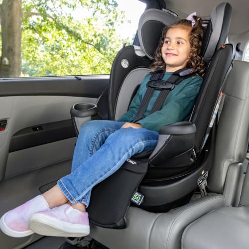 Evenflo Revolve360 Rotational Car Seat with Quick Clean Cover (Revere Gray)