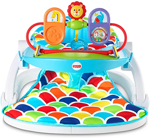 New Fisher-Price Baby Chair Deluxe Sit-Me-Up Floor Seat (Happy Hills)