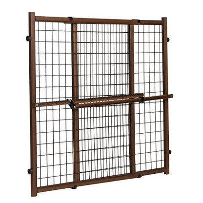 New Evenflo Position & Lock Tall & Wide Baby Gate (Farmhouse Collection)