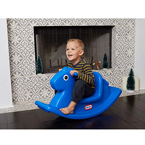 New Little Tikes Rocking Horse , 33.00 L x 10.00 W x 17.50 H Inches (Blue)