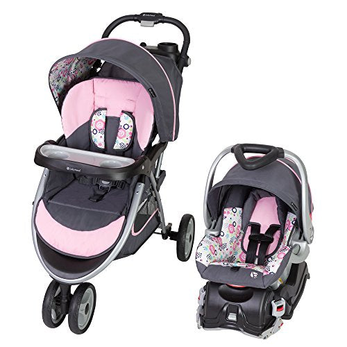 New Baby Trend Skyview Travel System (Floral)