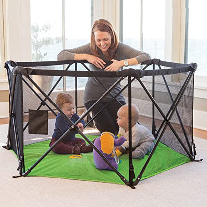 New Summer Infant Pop ‘n Play Portable Playard (Green)