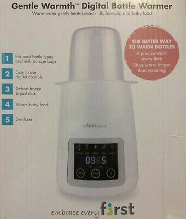 New Open Box The First Years Digital Bottle Warmer