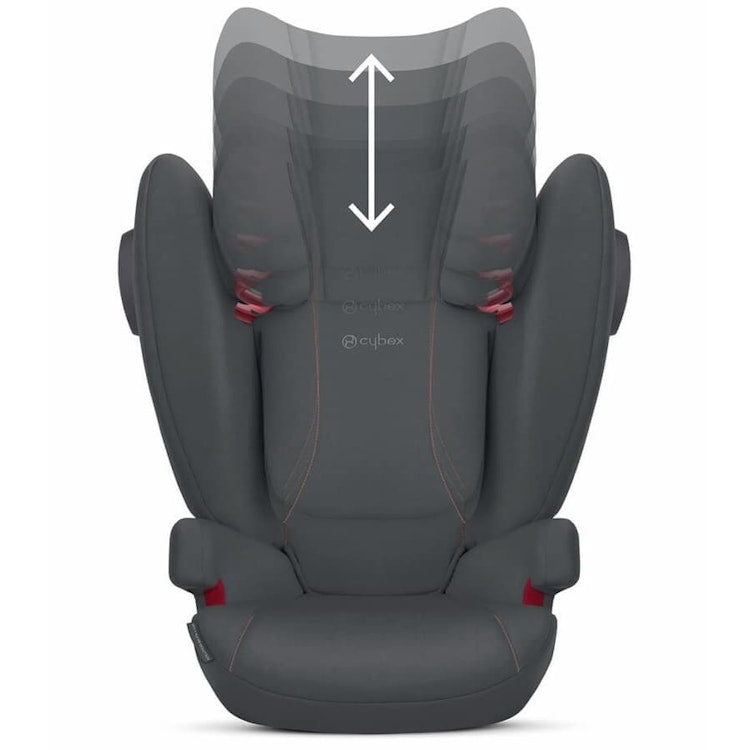CYBEX Solution B2-fix Steel Grey +Lux Booster Seat