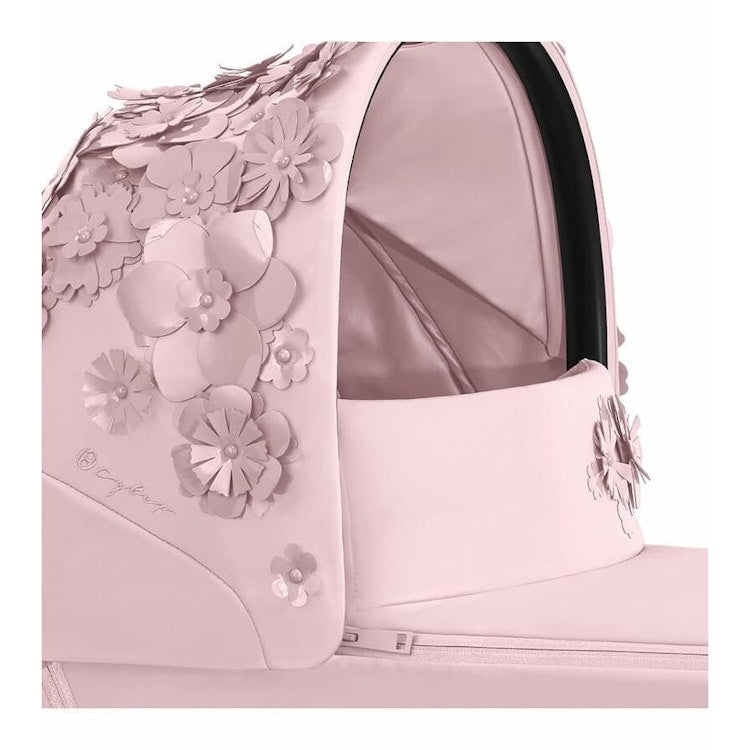 CYBEX Mios Lux Carry Cot - Simply Flowers - Pale Blush