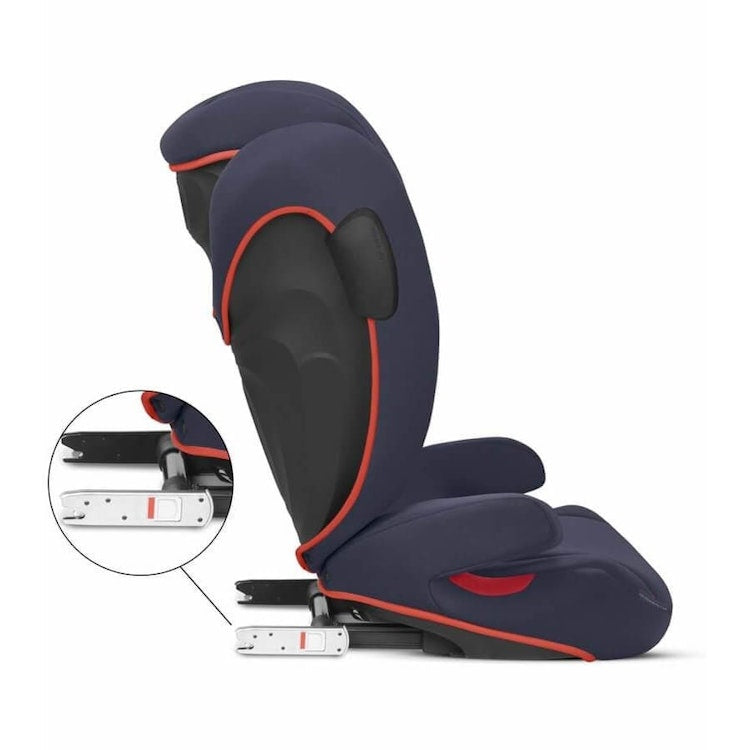 CYBEX Solution B2-fix Bay Blue +Lux Booster Seat