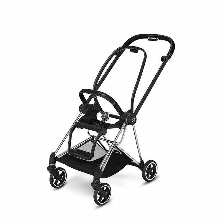 CYBEX Mios 3-in-1 Travel System Frame incl. Seat Hardpart – Chrome in Black Details