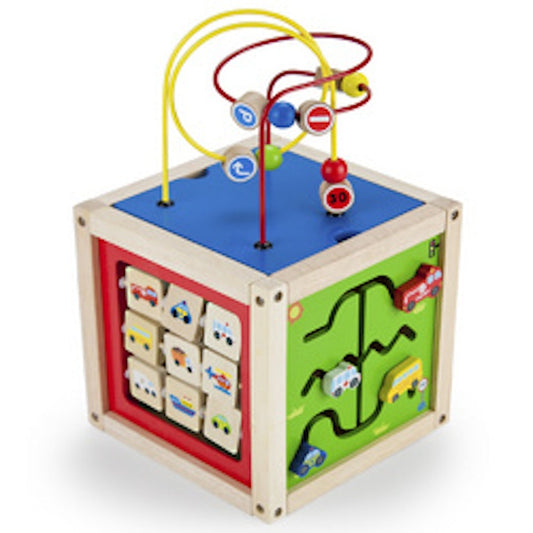 5-in-1 Montessori Learning Toy Deluxe Activity Hub
