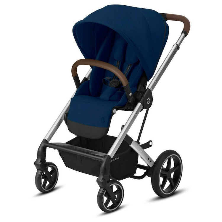 CYBEX Balios S Lux Infant Toddler Child Single Stroller - Navy Blue