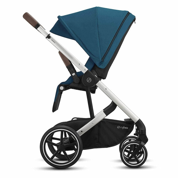 CYBEX Balios S Lux River Blue Full-Size Stroller
