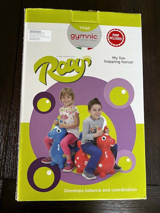 Brand New in Box Gymnic Rody with Pump (Pink) – Kidsy