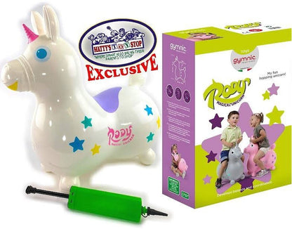 New in Box Gymnic Rody Magical Unicorn