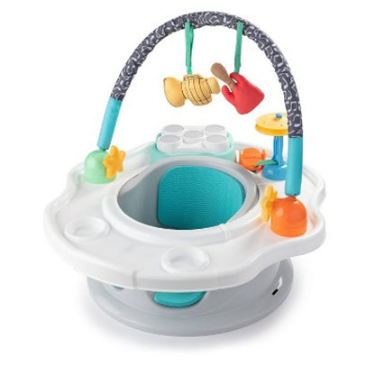 New - Summer Infant 3-Stage Deluxe SuperSeat Positioner, Booster, and Activity Center for Baby