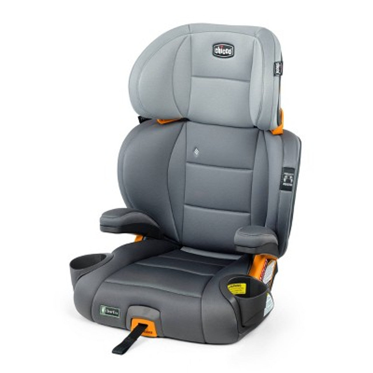 New - Chicco Kidfit ClearTex Plus High Back Booster Car Seat - Drift
