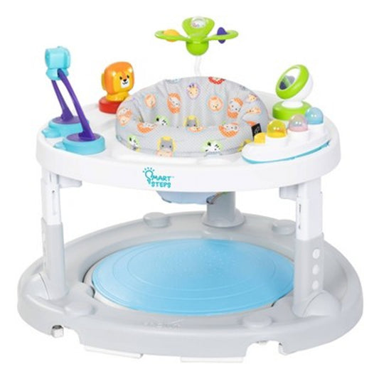 Smart Steps by Baby Trend Bounce N' Glide 3-in-1 Activity Center Walker (Safari Toss)