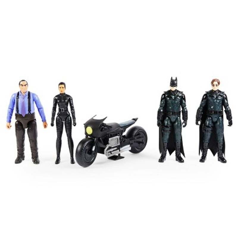 New - DC Comics Batman Batcycle Pack with 4 Figures – Kidsy