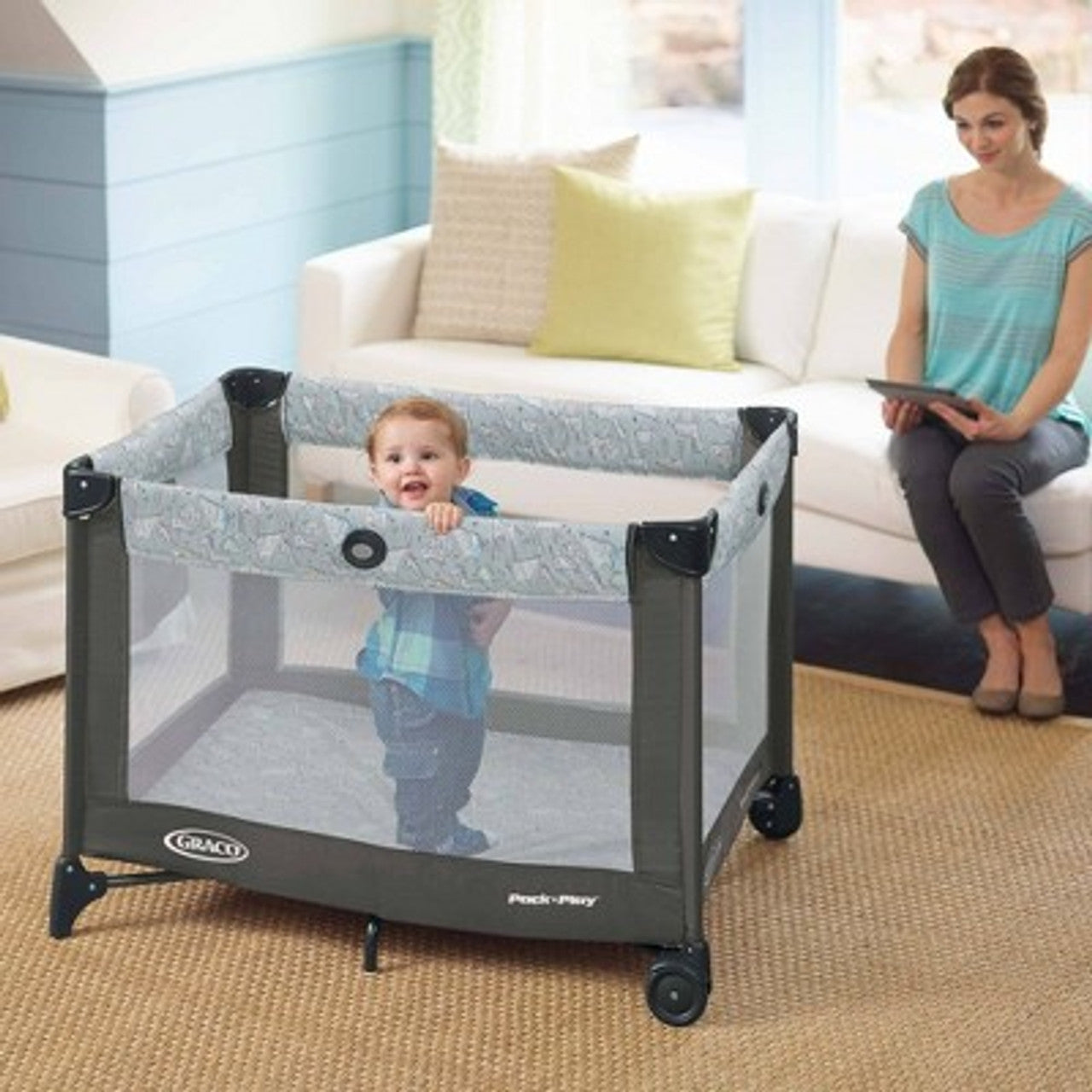 New - Graco Pack 'n Play Portable Playard - Marty