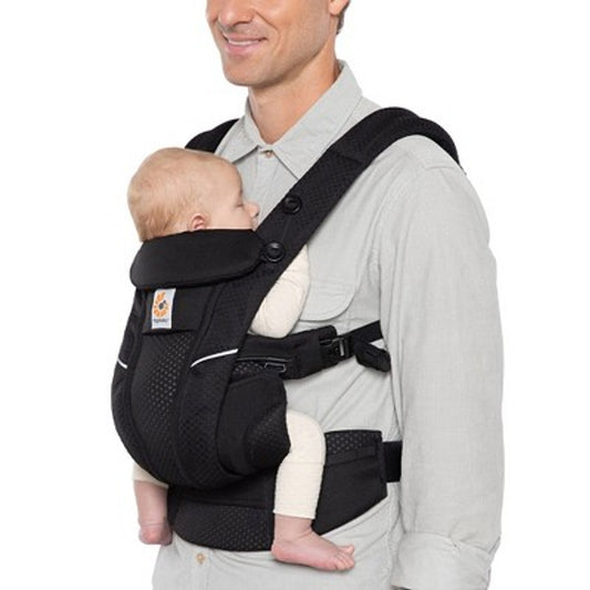 New - Ergobaby Omni Breeze All-in-1 Baby Carrier - Onyx Black