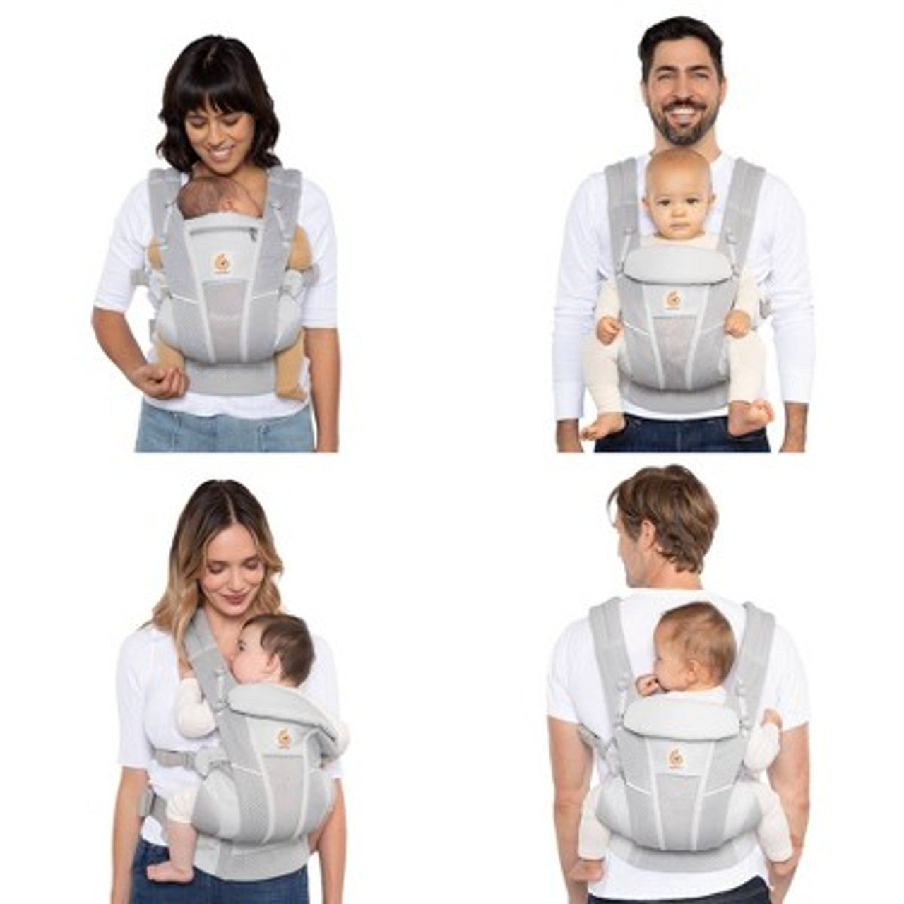 New - Ergobaby Omni Breeze All-in-1 Baby Carrier - Onyx Black