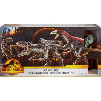 New - Jurassic World: Dominion Epic Battle Pack Figure Set