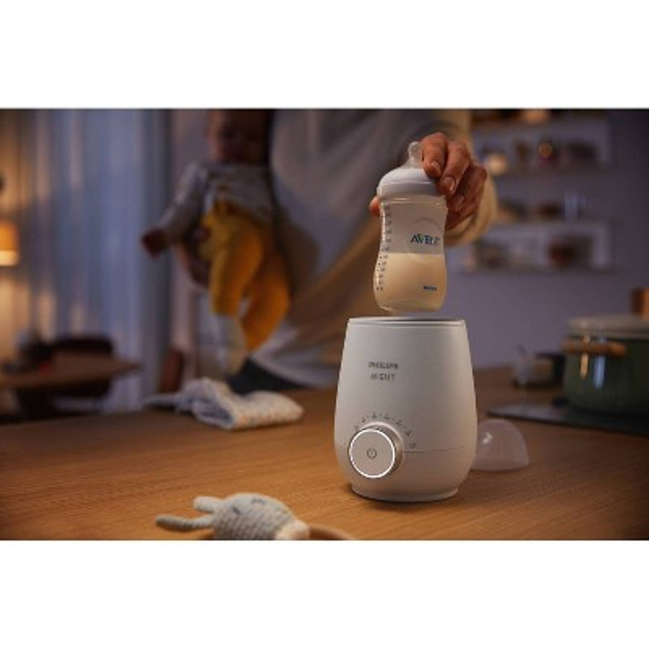 New Philips Avent Fast Baby Bottle Warmer with Auto Shut Off