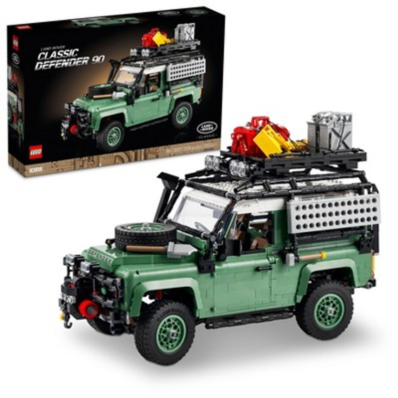New - LEGO Icons Land Rover Classic Defender 90 Model Car Building Set 10317