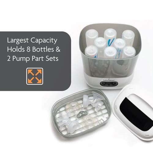 Baby Brezza Bottle Sterilizer and Dryer Advanced (White) - Kidsy