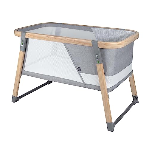 Boppy Bassinet with Wipeable Mattress Pad and Two Mattress Covers (Gray) - Kidsy