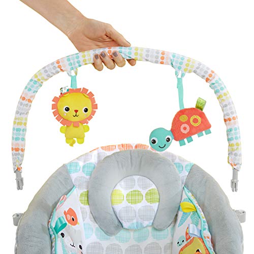 Bright Starts Comfy Baby Bouncer (Whimsical Wild) - Kidsy