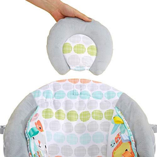 Bright Starts Comfy Baby Bouncer (Whimsical Wild) - Kidsy