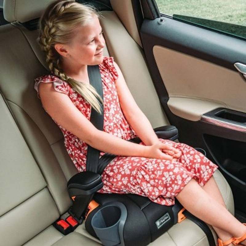 Chicco Kidfit ClearTex Plus High Back Booster Car Seat (Drift) - Kidsy