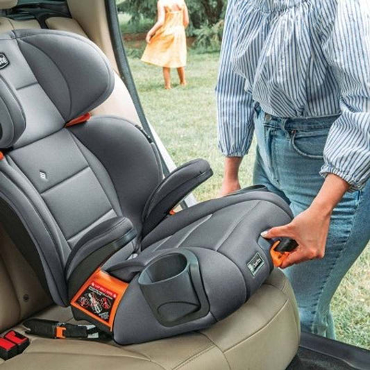 Chicco Kidfit ClearTex Plus High Back Booster Car Seat (Drift) - Kidsy